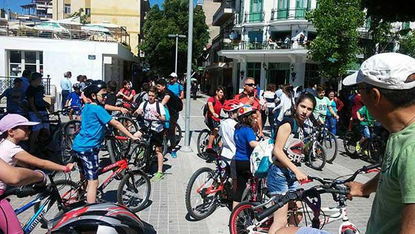 Με μικρή συμμετοχή η έναρξη της 10ης ποδηλατοδρομίας στην Κοζάνη