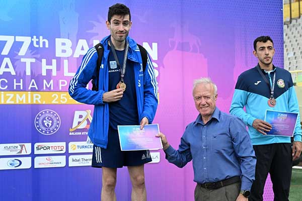 “Χρυσός” ο Μίλτος Τεντόγλου στο Βαλκανικό πρωτάθλημα, έφτασε μία ανάσα από το ρεκόρ της διοργάνωσης