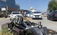 Τροχαίο αυτοκινήτου με μοτοσυκλέτα στην πόλη της Κοζάνης (τραυματίστηκε ο οδηγός)